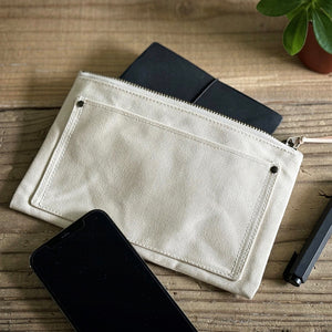 Yuruliku HIRA Pouch - Ivory