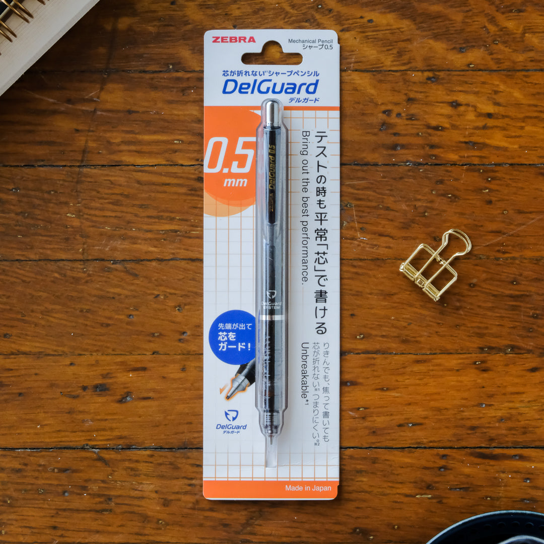 Zebra DelGuard 0.5 Mechanical Pencil - Honeycomb Gray