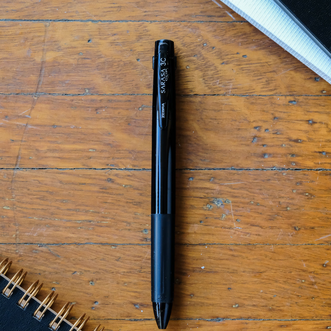 Zebra Ltd. Edition 3C Multi Pen 0.5 - Monochrome Series - Black