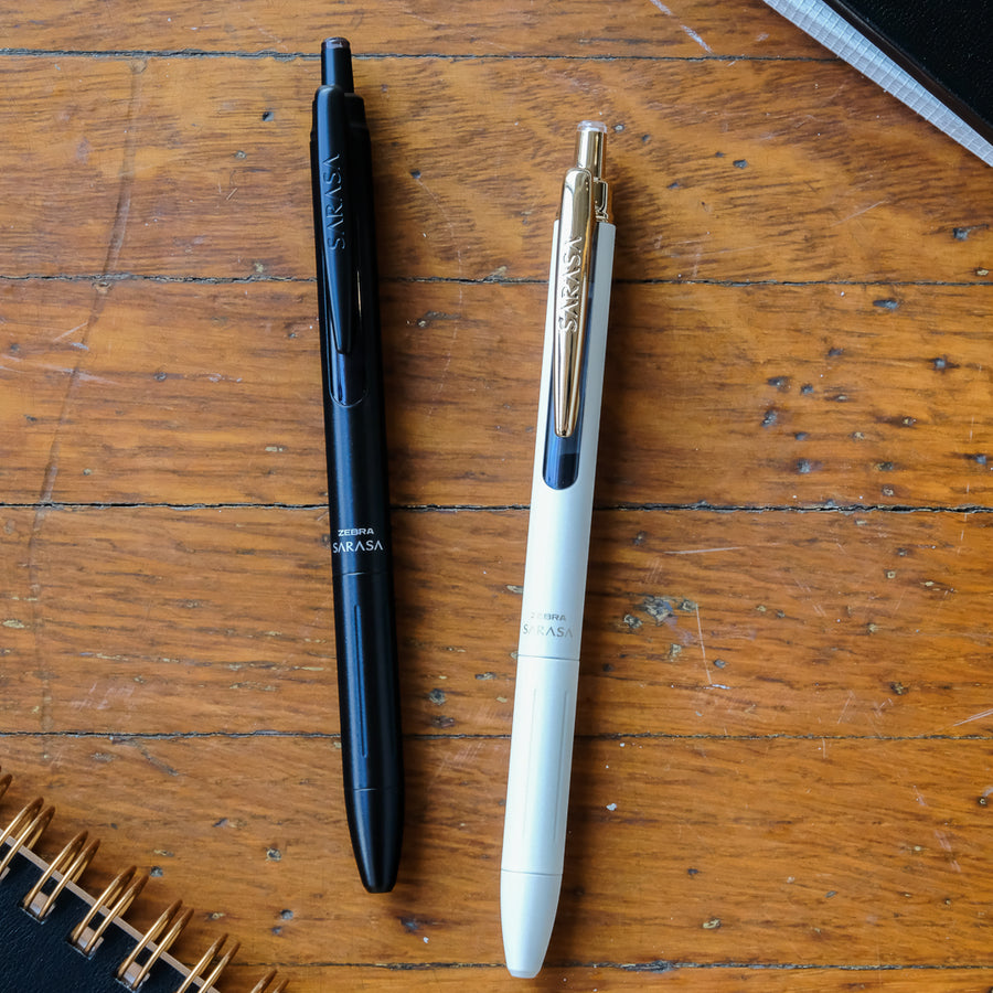 Zebra Ltd. Edition Sarasa Grand Pen - Monochrome Series - White