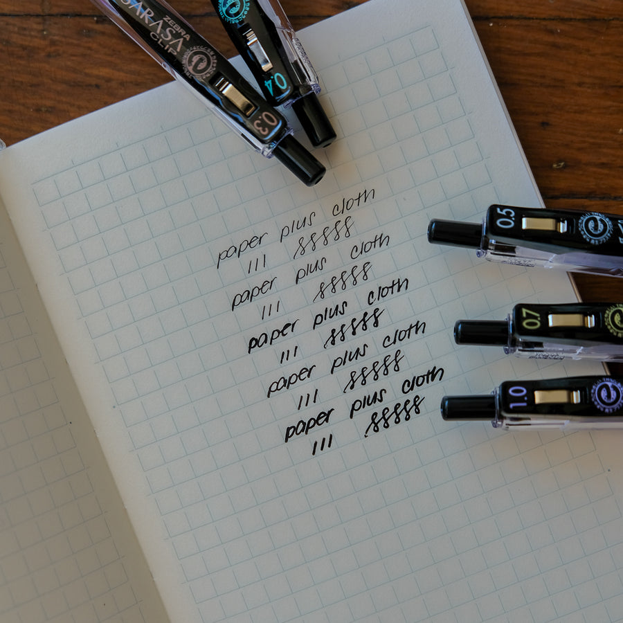 Sarasa Clip 1.0 Gel Pens