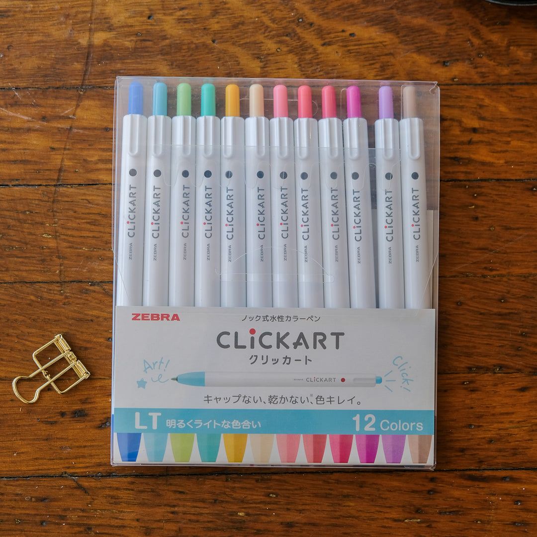 Zebra Clickart 12pc Set - LT (Light)