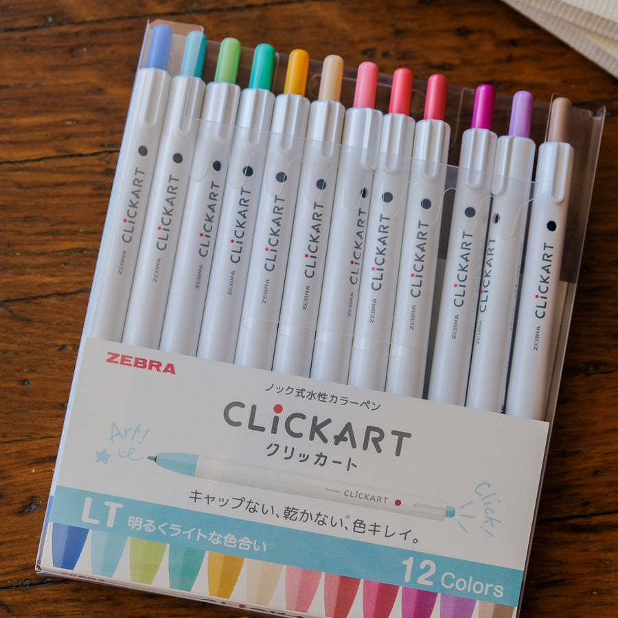Zebra Clickart 12pc Set - LT (Light)