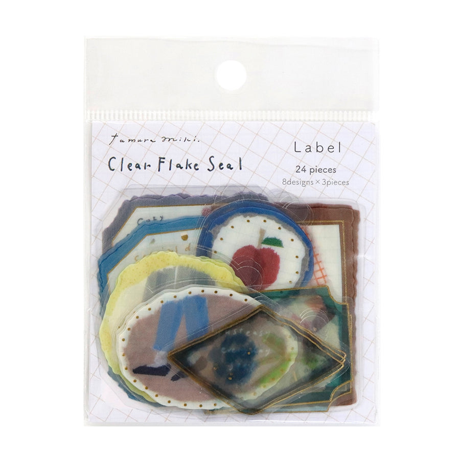 SAIEN Planner Sticker Flakes Miki Tamura - Label