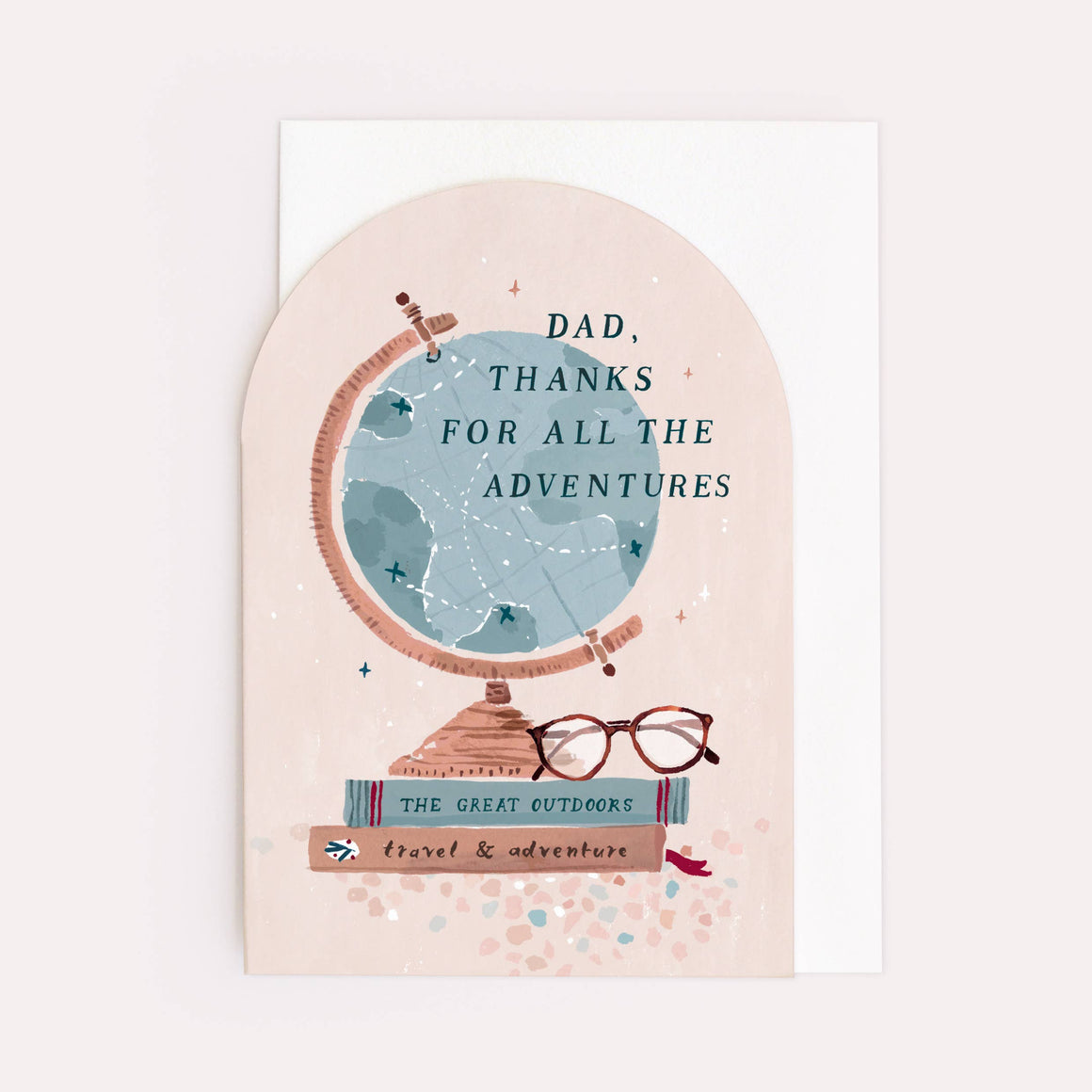 Sister Paper Co. - Dad Adventures Birthday Card | Male Birthday Card | Dad Card