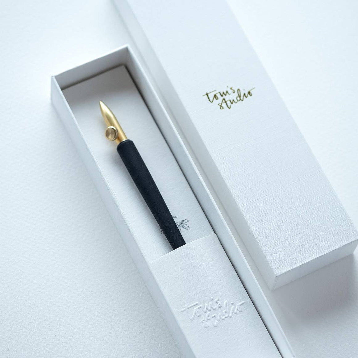 Tom's Studio - One-Dip-Nib: Brass / Nib + Pen