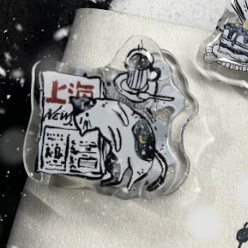 PRE ORDER: BMP Notes in the Night - Night News (Acrylic Clip)