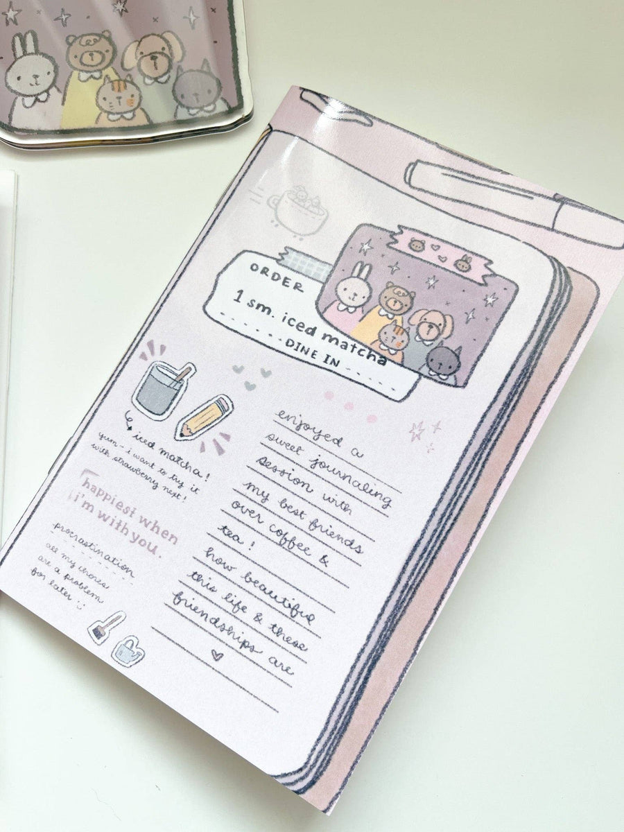 Kuboandlucy Stationery Co - Let's Journal Sticker Release Book: A6 Size