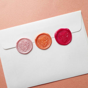 Fiona Ariva - Botanical Floral Love Heart Wax Seal Stamp Kit