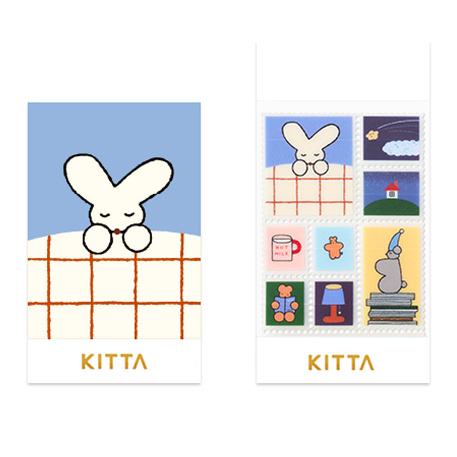 King Jim KITTA CLEAR Sticker Sheet - KITT025 Good Night