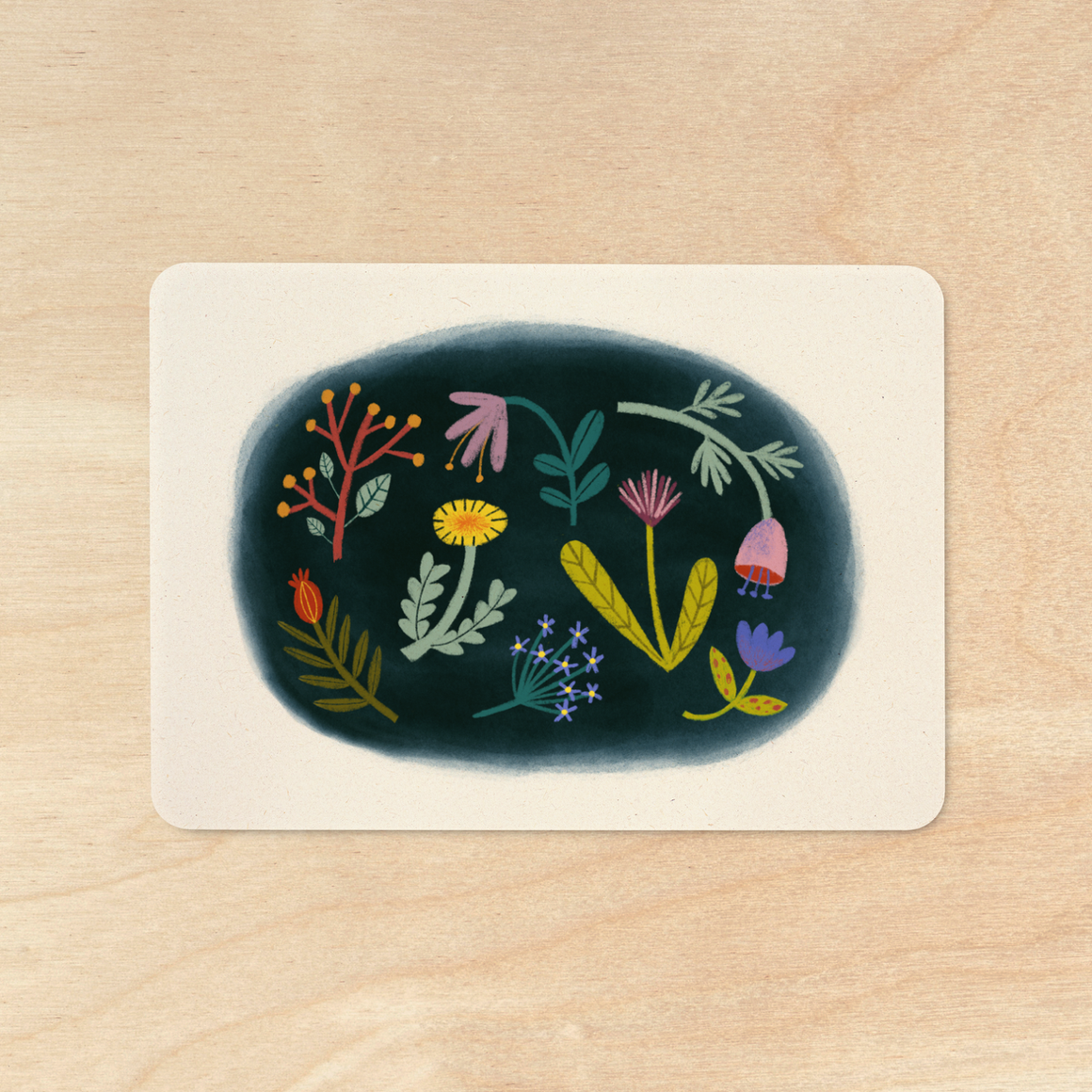 Illu-ster - Postcard | Pretty flowers -03