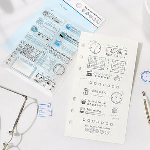 BGM Polymer Stamp Set - Life - Paper Plus Cloth