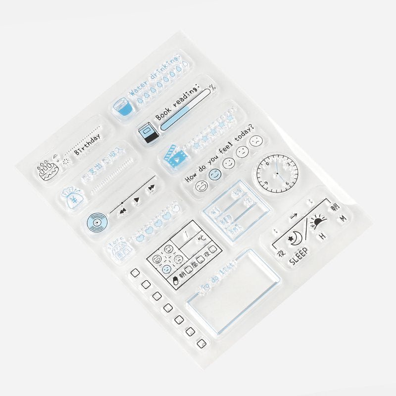 BGM Clear Stamp Set - Life