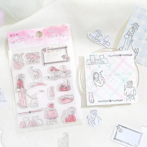 BGM Polymer Stamp Set - Pets - Paper Plus Cloth