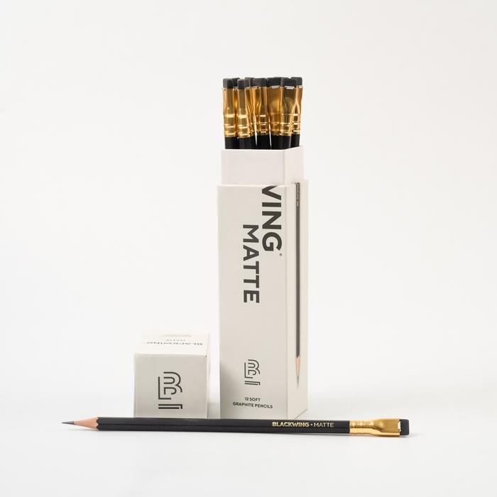 Blackwing Matte Pencil - Box of 12 - Paper Plus Cloth