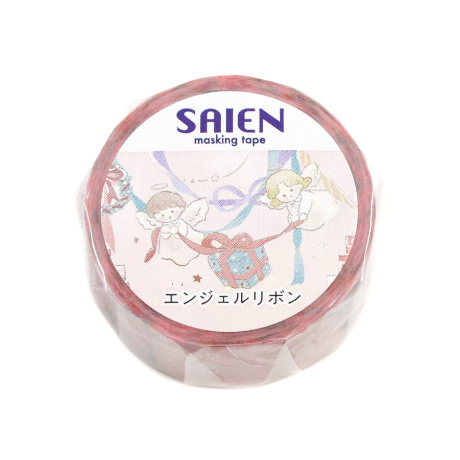 SAIEN Washi Tape Silver Foil - Angel Ribbon