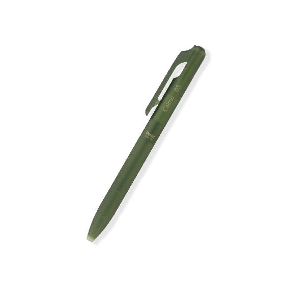 Pentel Calme Limited Edition 0.5 Gel Pen - Frost Olive