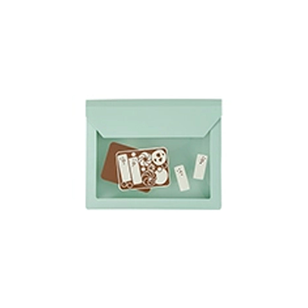 King Jim × oyaMADE Flatty Lite Pouch Card - Cookies