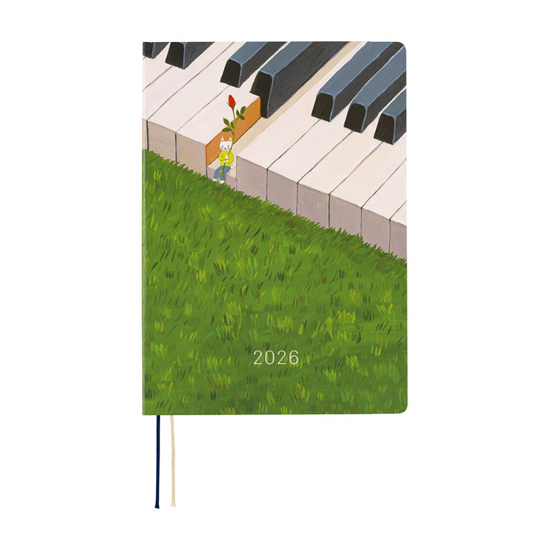 2026 Hobonichi A5 HON: Hiroko Kubota - Waiting on the Chord
