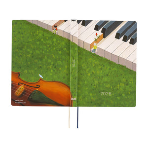 2026 Hobonichi A5 HON: Hiroko Kubota - Waiting on the Chord