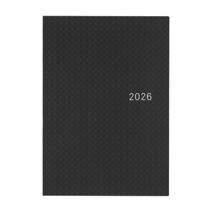 2026 Hobonichi A5 HON: Paper Series - Black Gingham