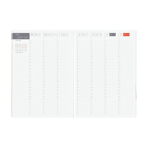 2026 Hobonichi A5 HON: Paper Series - Black Gingham