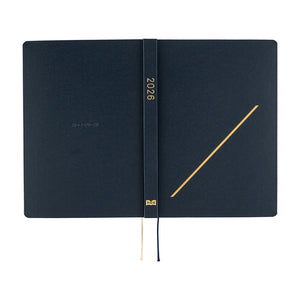 2026 Hobonichi A5 HON: Slash - Navy