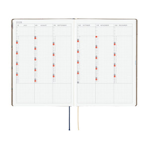 2026 Hobonichi A5 HON: Bow & Tie - Galloping Horses