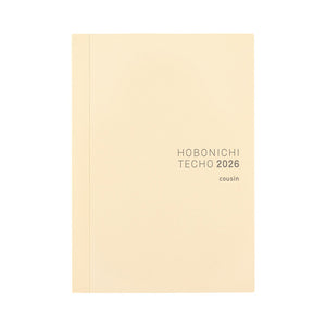 2026 Hobonichi A5 Japanese Cousin Book