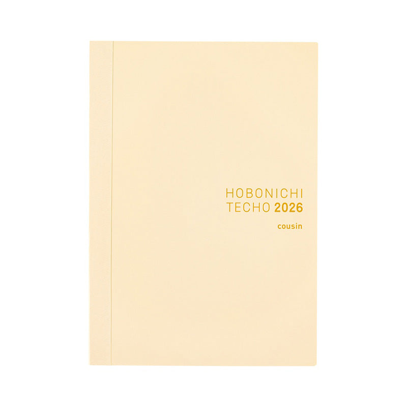 2026 Hobonichi A5 English Cousin Book