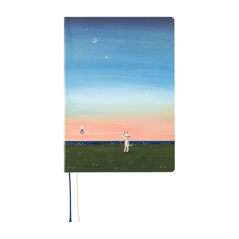 2027 Hobonichi A5 HON: Hiroko Kubota - String Telephone Until the Moon is Full