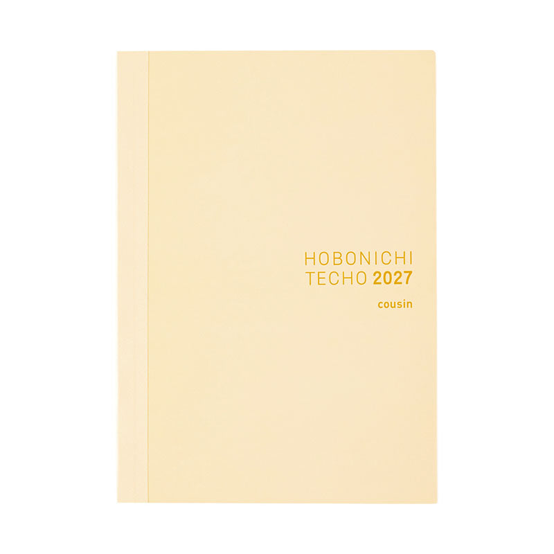 2027 Hobonichi A5 English Cousin Book