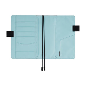 2026 Hobonichi COVER A5: Colors - Black x Clear Blue
