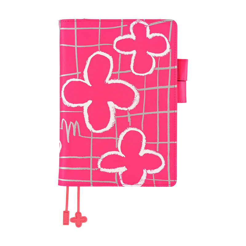 2026 Hobonichi COVER A5: Makoto Matsubayashi - Pink Flowers