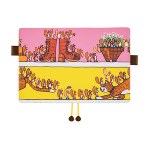 2026 Hobonichi COVER A5: 100%ORANGE - Where’s the Squirrel Going