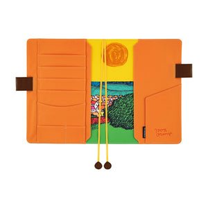 2026 Hobonichi COVER A5: 100%ORANGE - Where’s the Squirrel Going