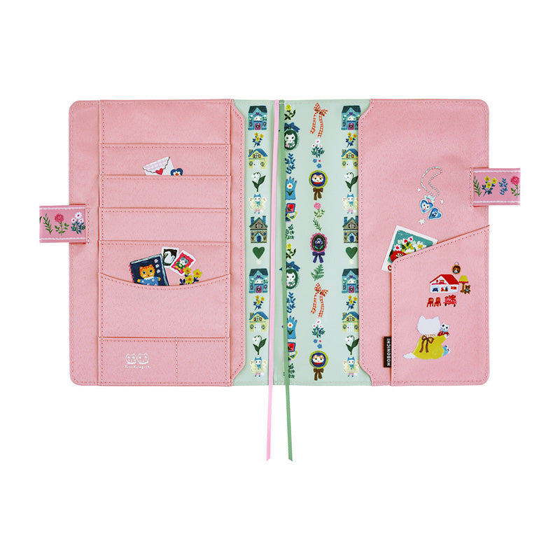 2027 Hobonichi COVER A5: Yumi Kitagishi - White Cat Village