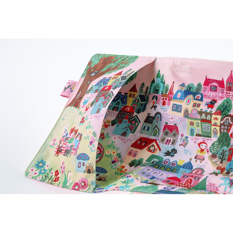 2027 Hobonichi COVER A5: Yumi Kitagishi - White Cat Village