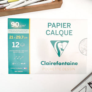 Clairefontaine Tracing Paper - Paper Plus Cloth