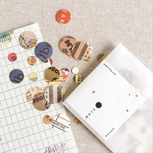 Classiky Stickers - Maru Circle Stickers - Paper Plus Cloth