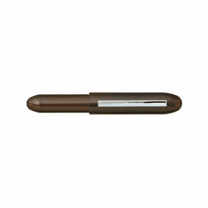 Penco Perfection Ballpoint Bullet Pen Light - Clear Brown