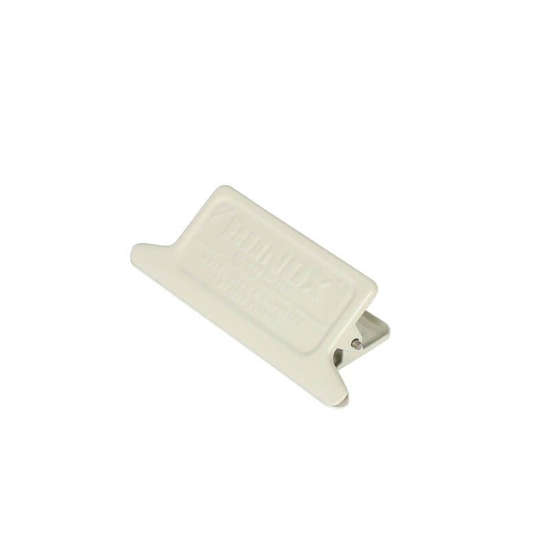 Coated Metal Clamp Large - Ivory - Paper Plus Cloth