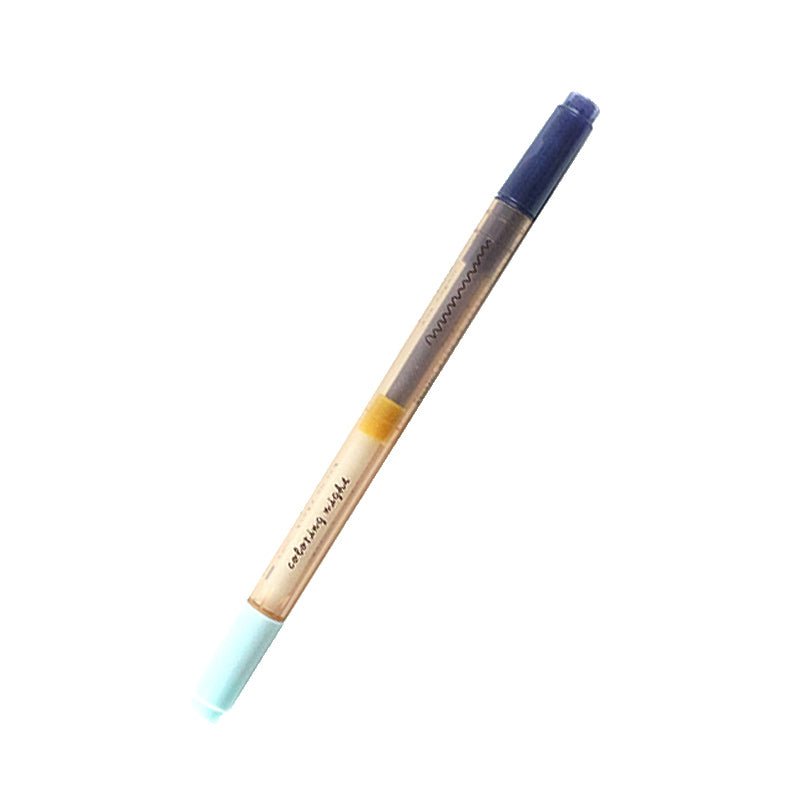 Coloring Night Color Changing Marker - Clear Blue - Paper Plus Cloth