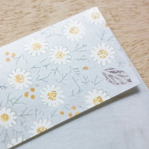 Cozyca Envelope Set 5pc - Omori Yuko - 20-457 Slow Life - Paper Plus Cloth