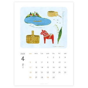 Cozyca x Midori Asano 2026 Wall Calendar