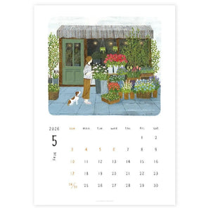 Cozyca x Midori Asano 2026 Wall Calendar