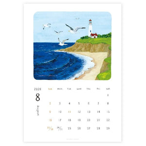 Cozyca x Midori Asano 2026 Wall Calendar