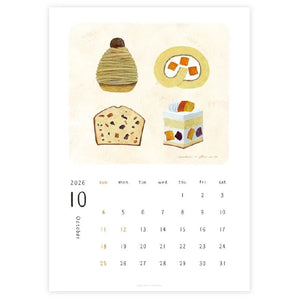 Cozyca x Midori Asano 2026 Wall Calendar