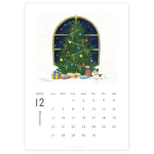 Cozyca x Midori Asano 2026 Wall Calendar