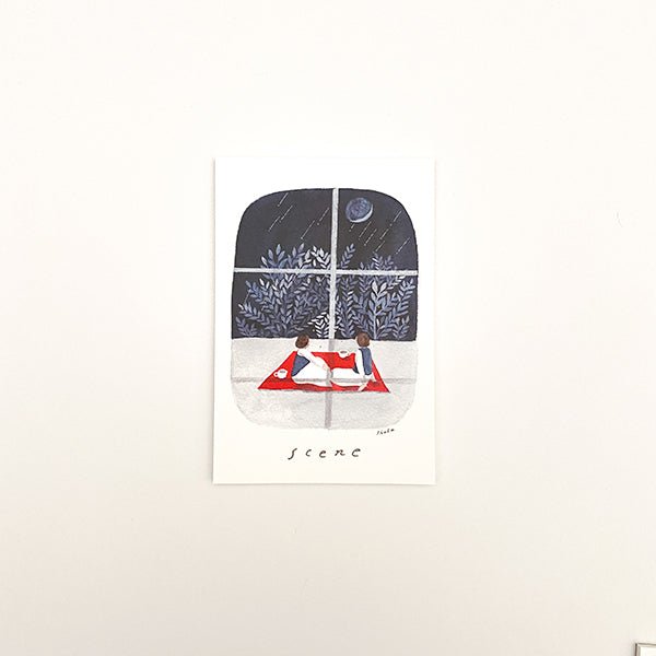 Cozyca Postcard Set - Nishi Shuku - Scene 24-926 - Paper Plus Cloth